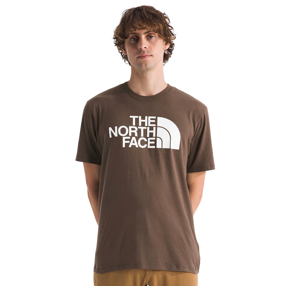CAMISETA HALF DOME PARA HOMBRE COLOR CAFE