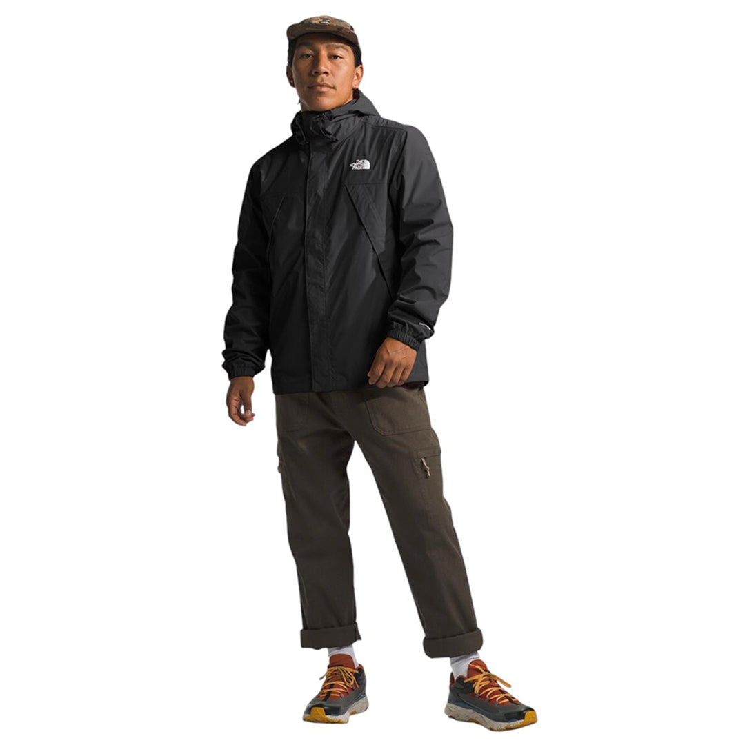 CHAQUETA IMPERMEABLE ANTORA PARA HOMBRE COLOR NEGRO