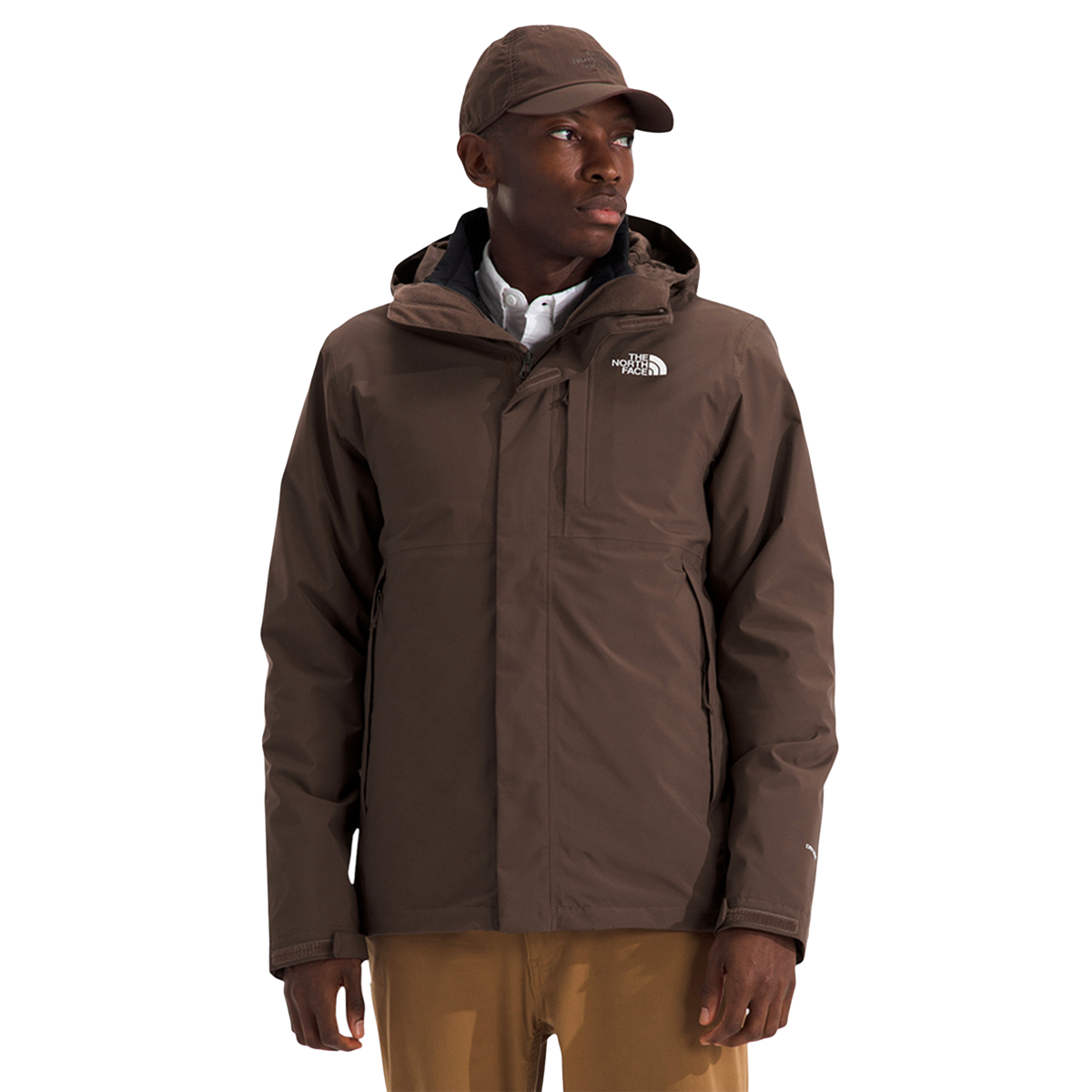 CHAQUETA TRICLIMATE CARTO PARA HOMBRE COLOR CAFE