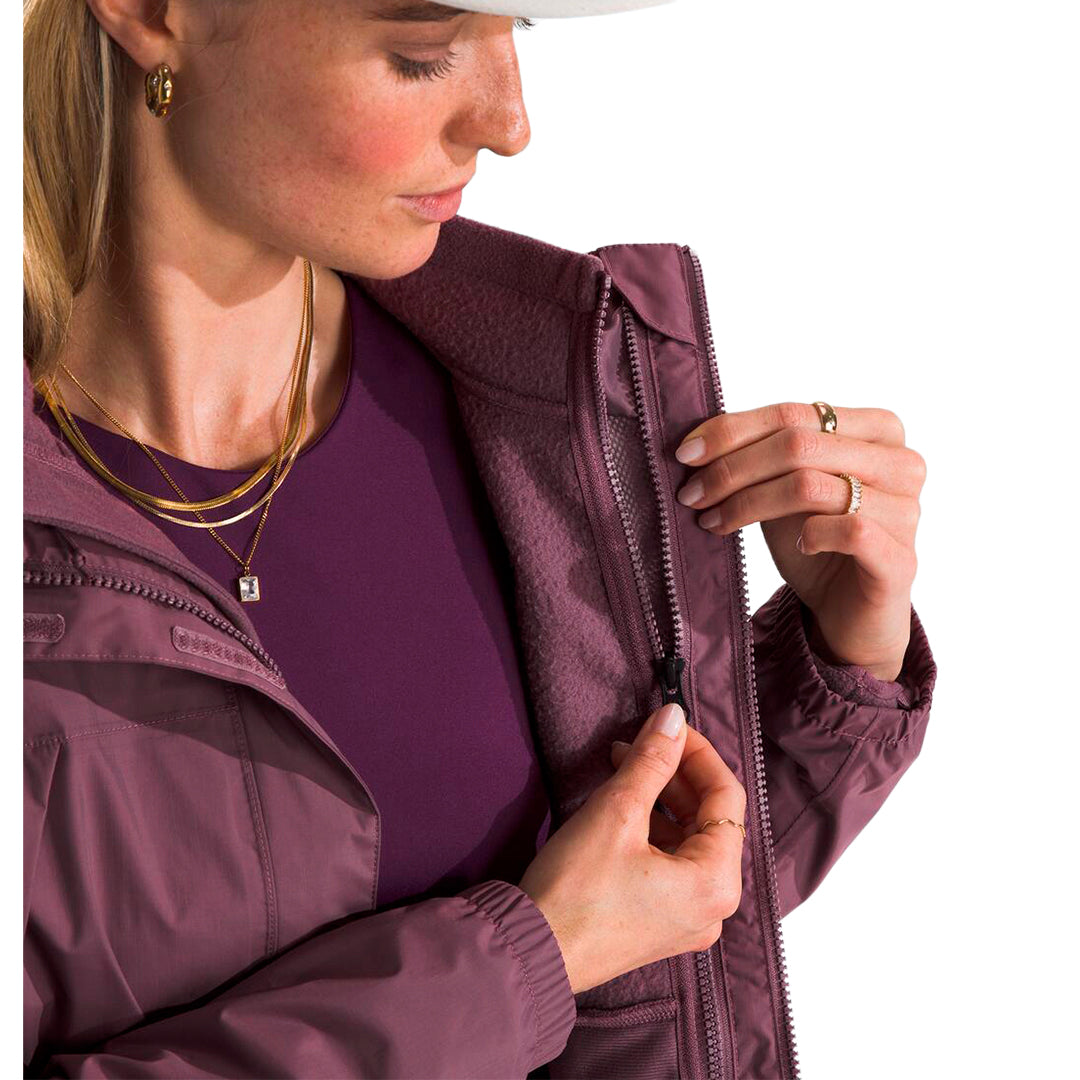 CHAQUETA TRICLIMATE ANTORA PARA MUJER COLOR MORADO