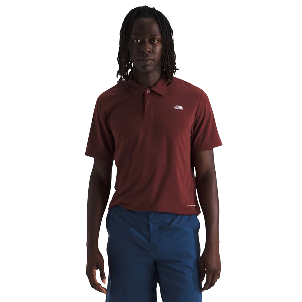 Camisa Adventure Polo para hombre color vino
