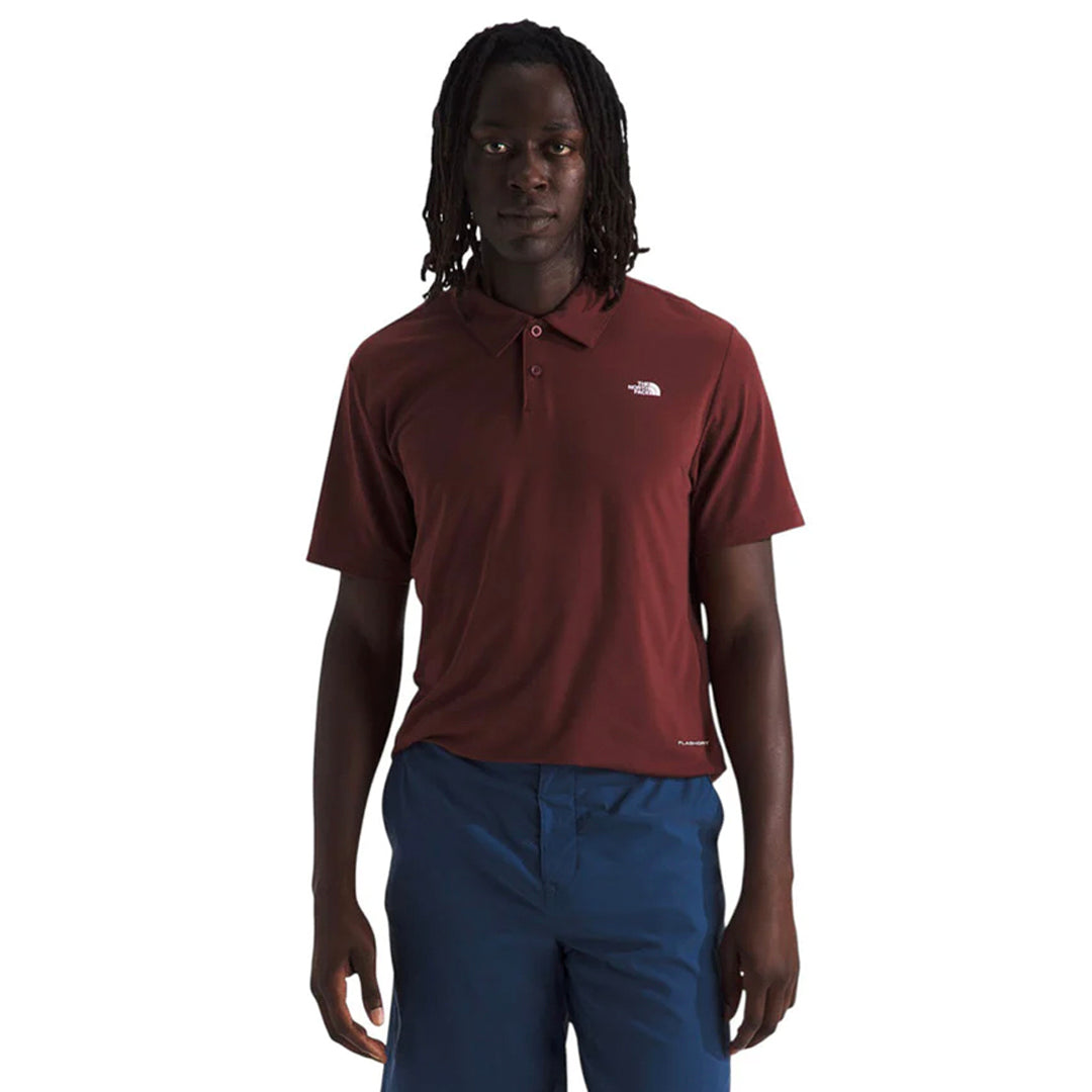 Camisa Adventure Polo para hombre color vino