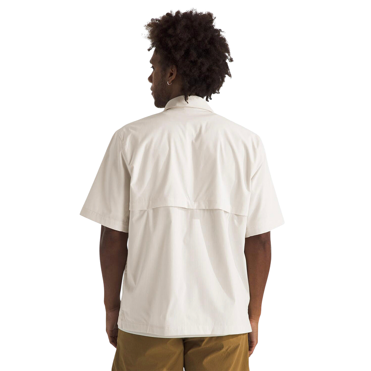 Camisa S/S Lightrange para hombre color blanco