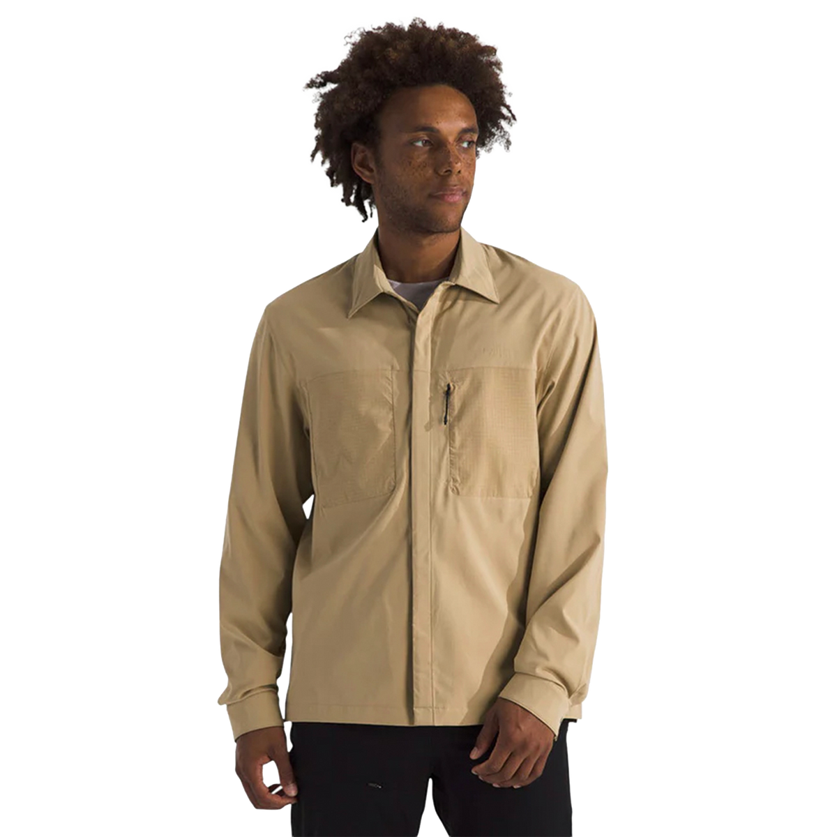 Camisa Lightrange Hike para hombre color beige