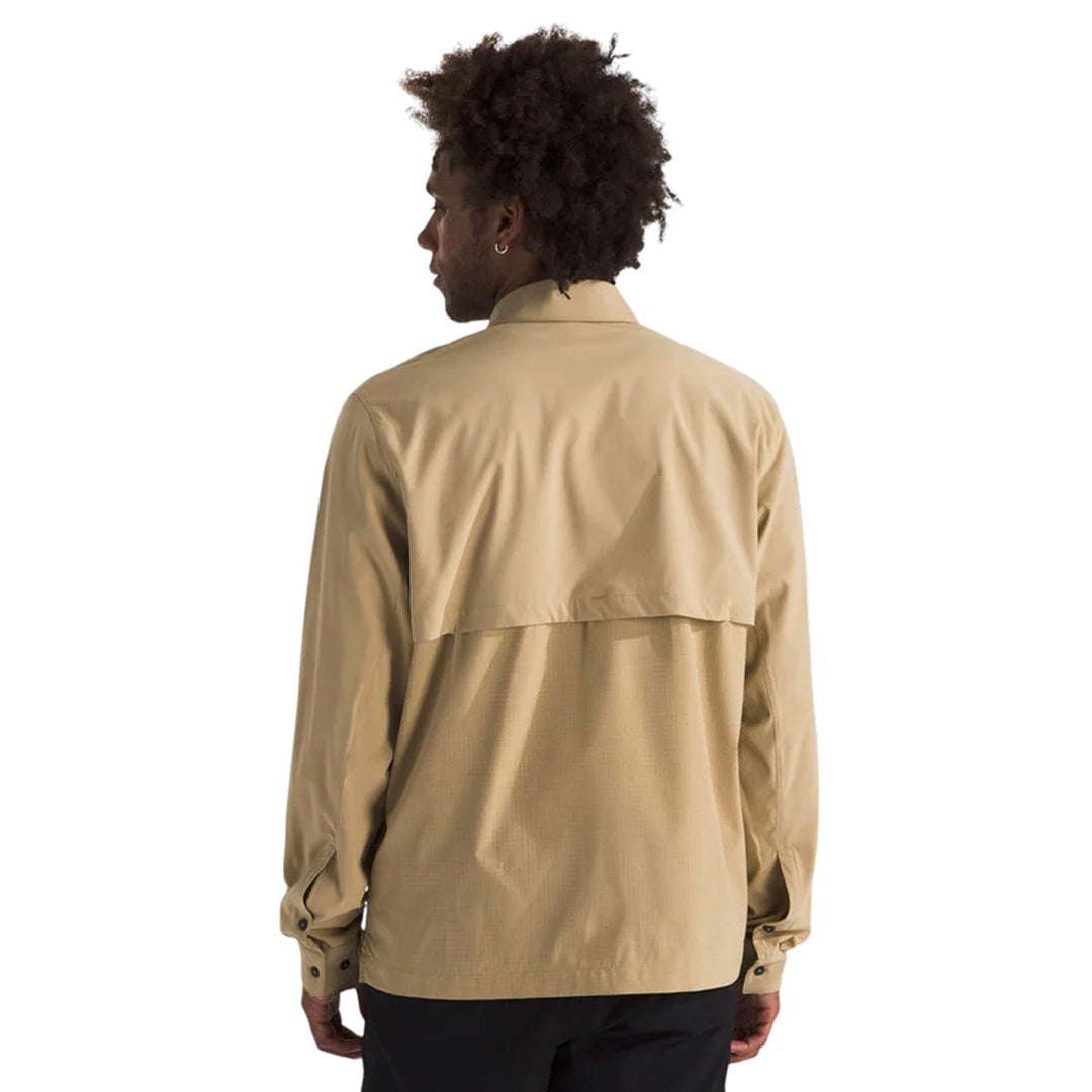 Camisa Lightrange Hike para hombre color beige