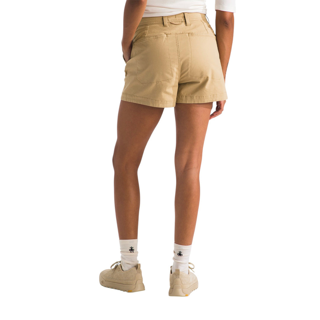 Short Beta Utility para mujer color beige
