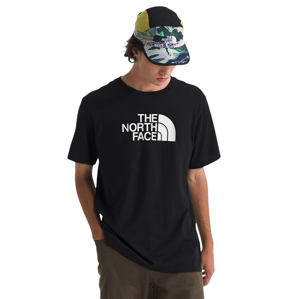 CAMISETA HALF DOME PARA HOMBRE COLOR NEGRO