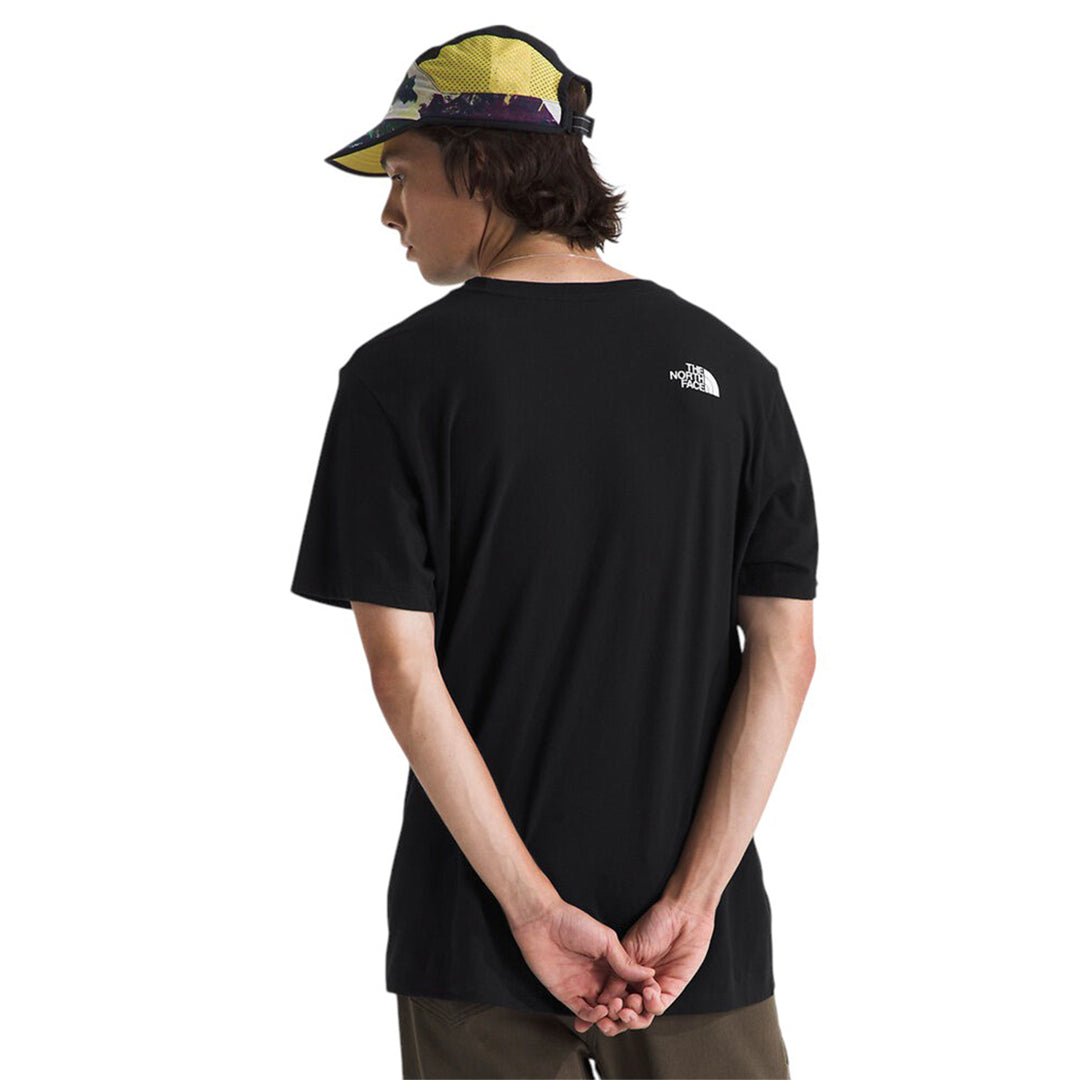 CAMISETA HALF DOME PARA HOMBRE COLOR NEGRO