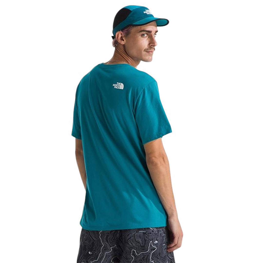 CAMISETA HALF DOME PARA HOMBRE COLOR AQUA