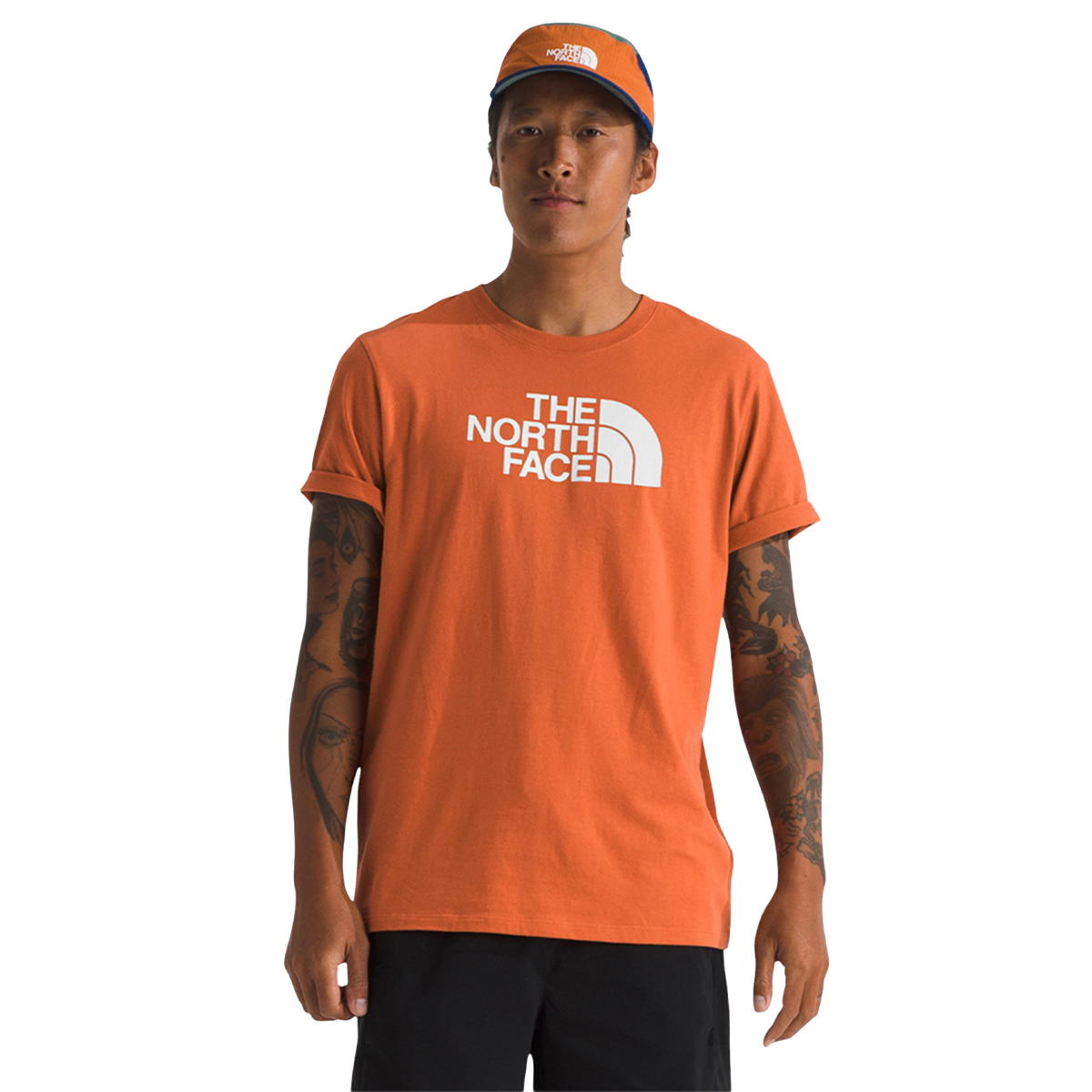 CAMISETA HALF DOME PARA HOMBRE COLOR NARANJA