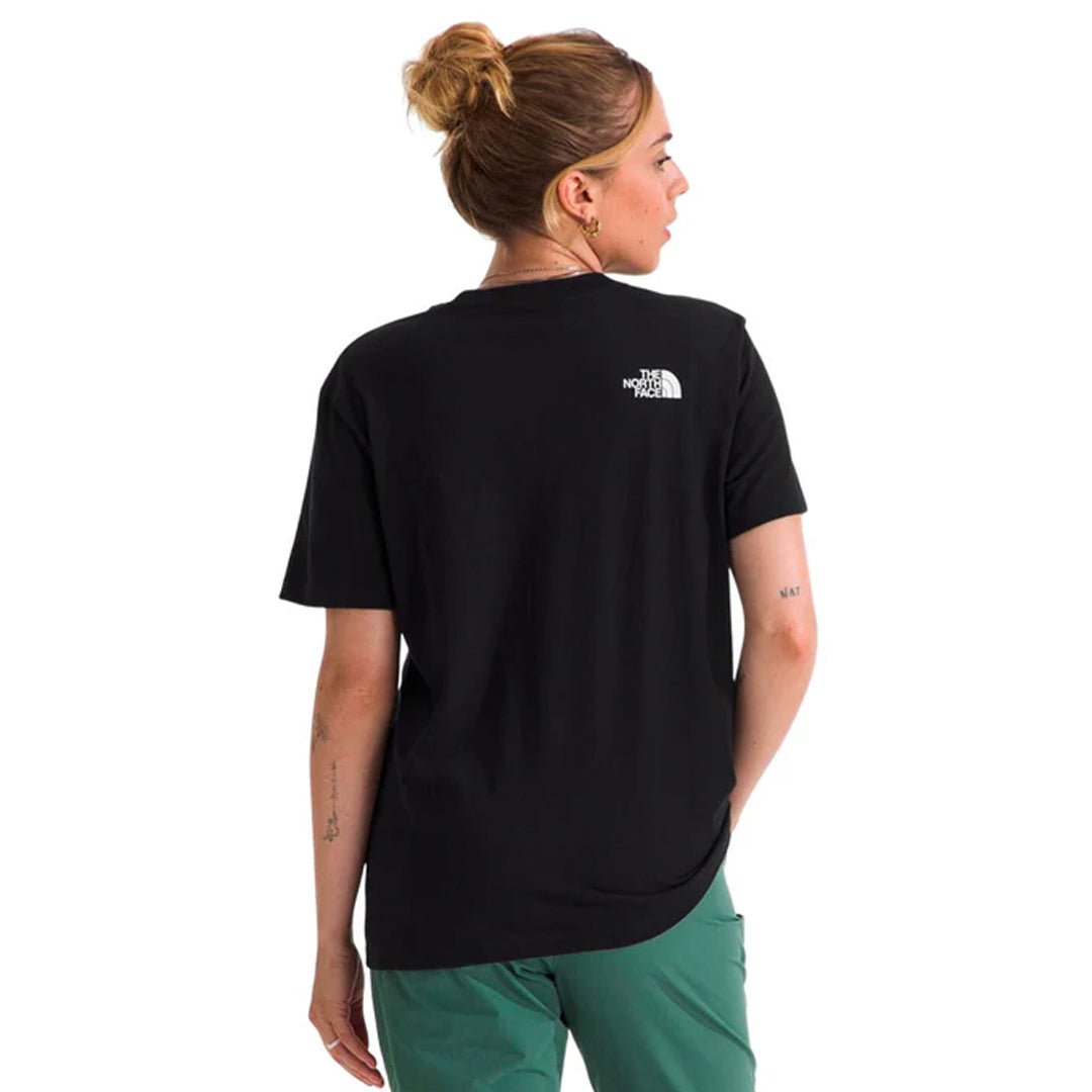 CAMISETA HALF DOME PARA MUJER COLOR NEGRO