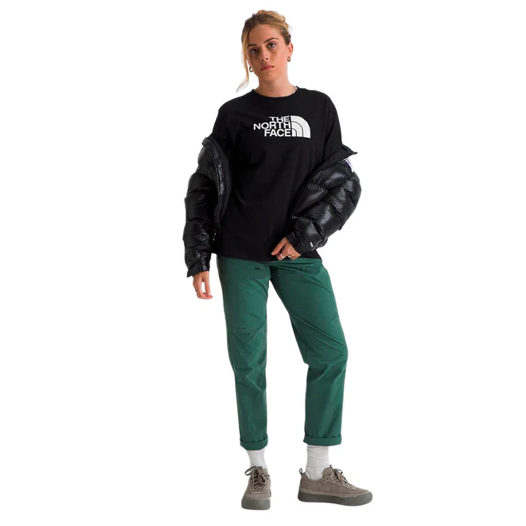 CAMISETA HALF DOME PARA MUJER COLOR NEGRO