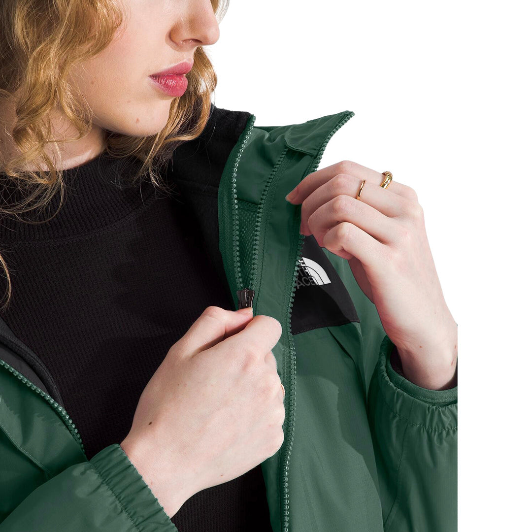 Chaqueta fleece Antora Tri para mujer color verde