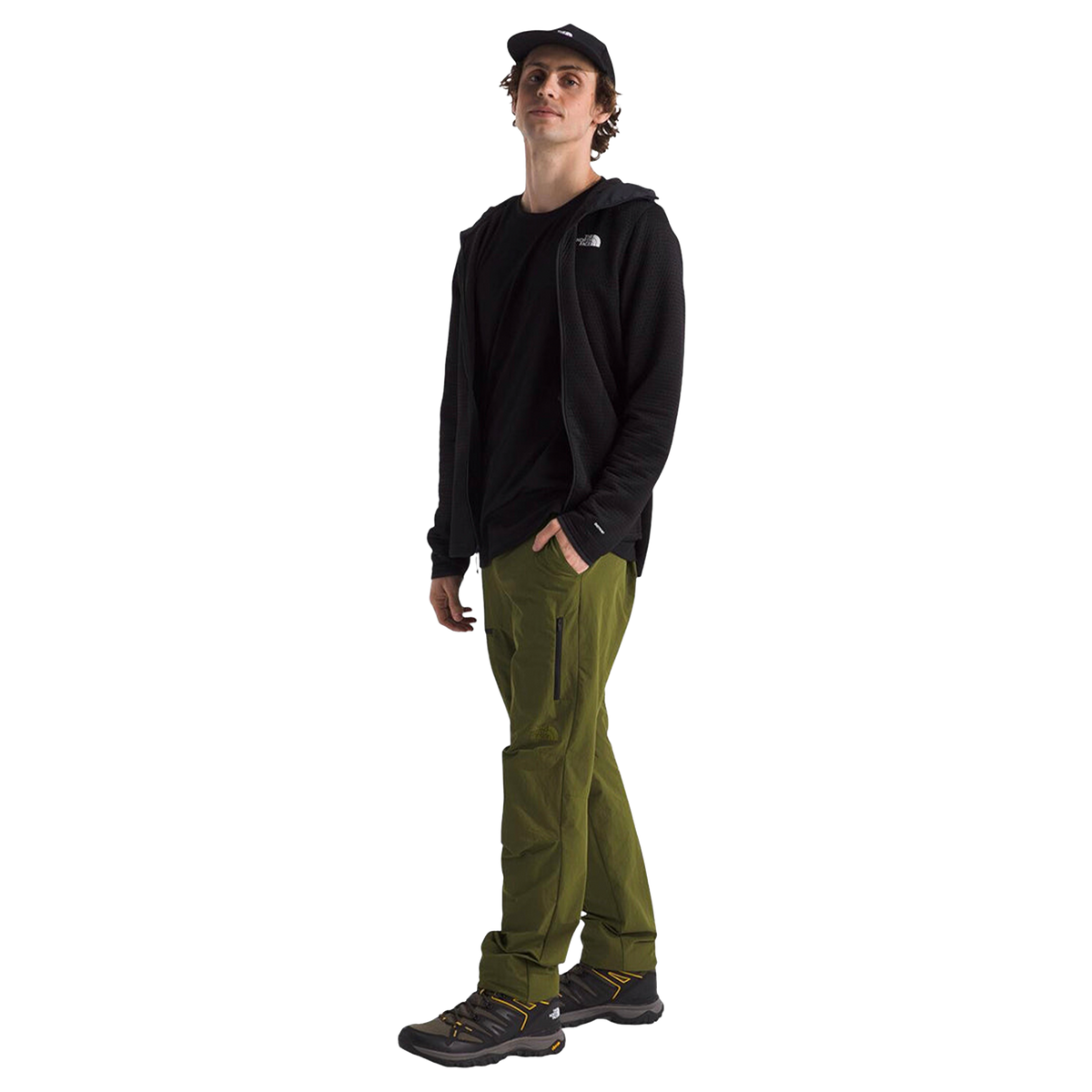 Pantalón Basin para hombre color olivo