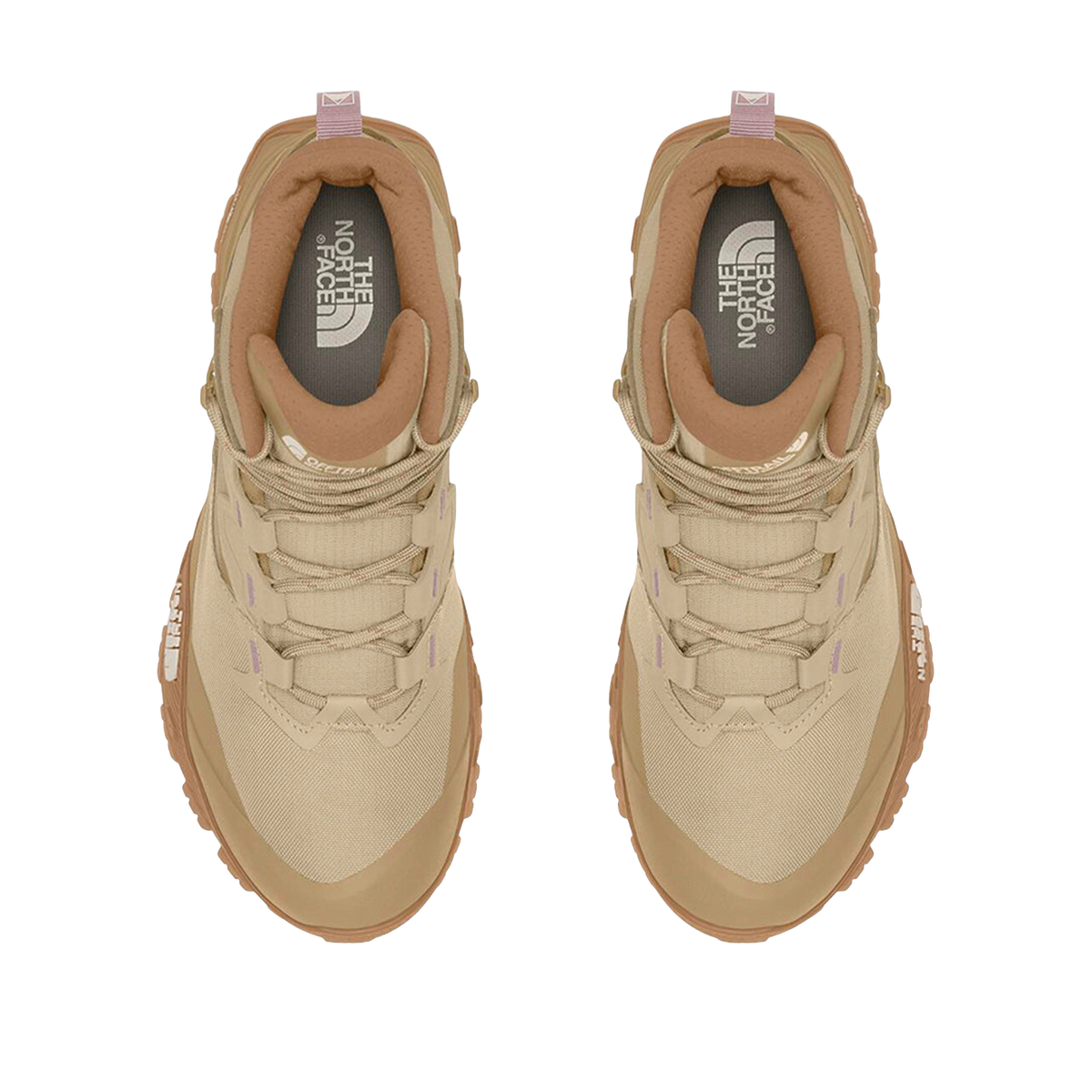 Botas Offtrail para mujer color kakhi
