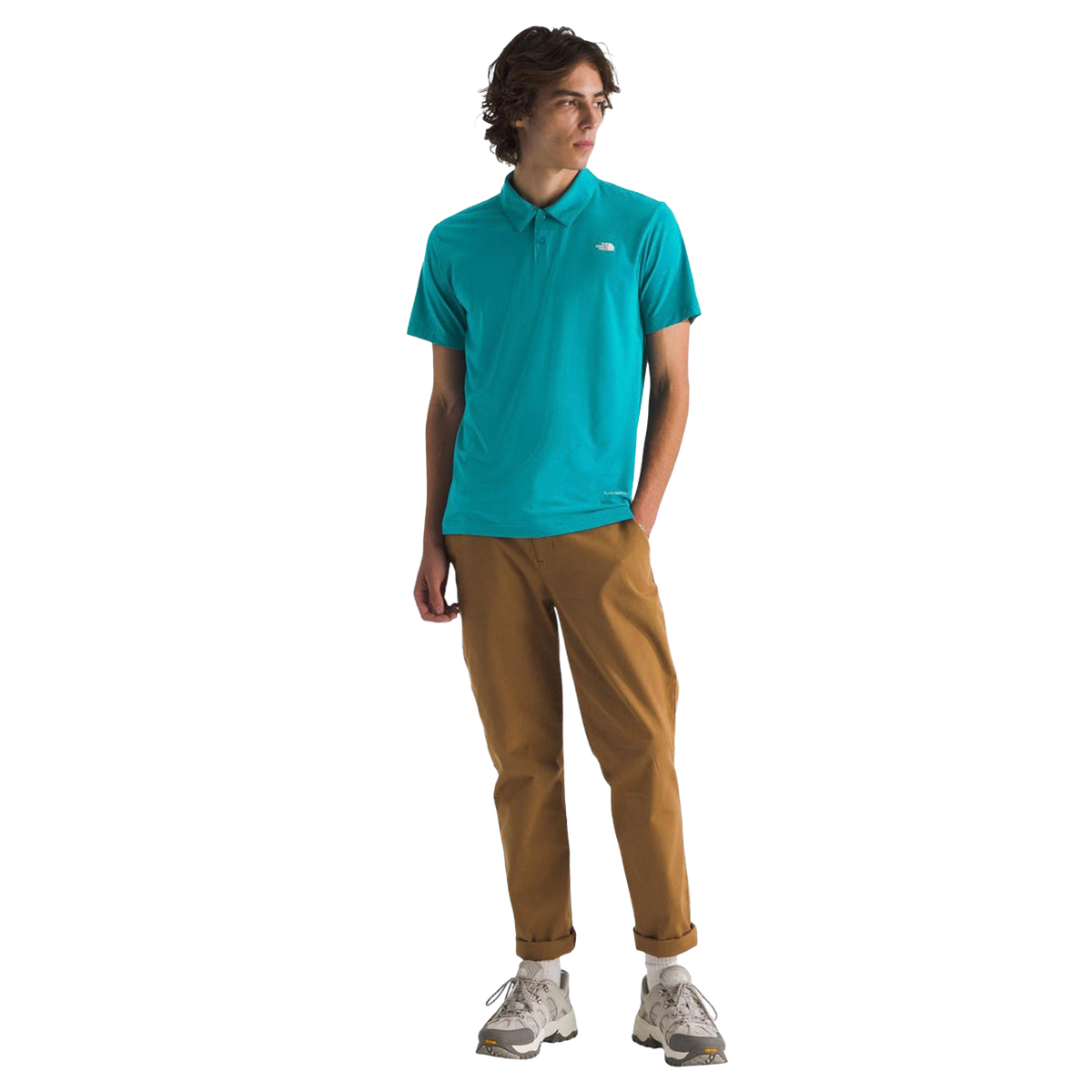 Camisa Adventure Polo para hombre color aqua