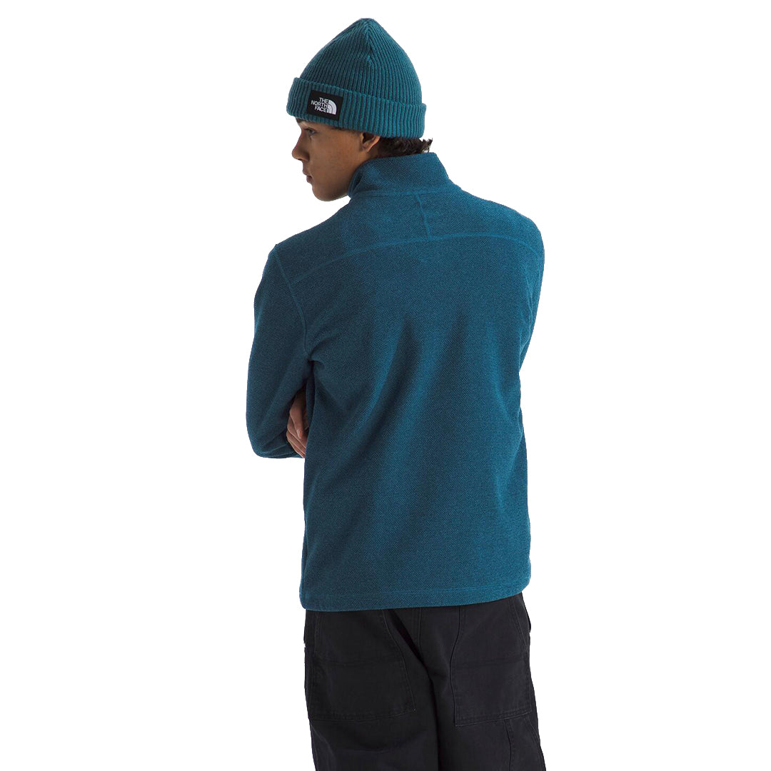 Sudadera Textured Cap Rock 1/4 para hombre color azul