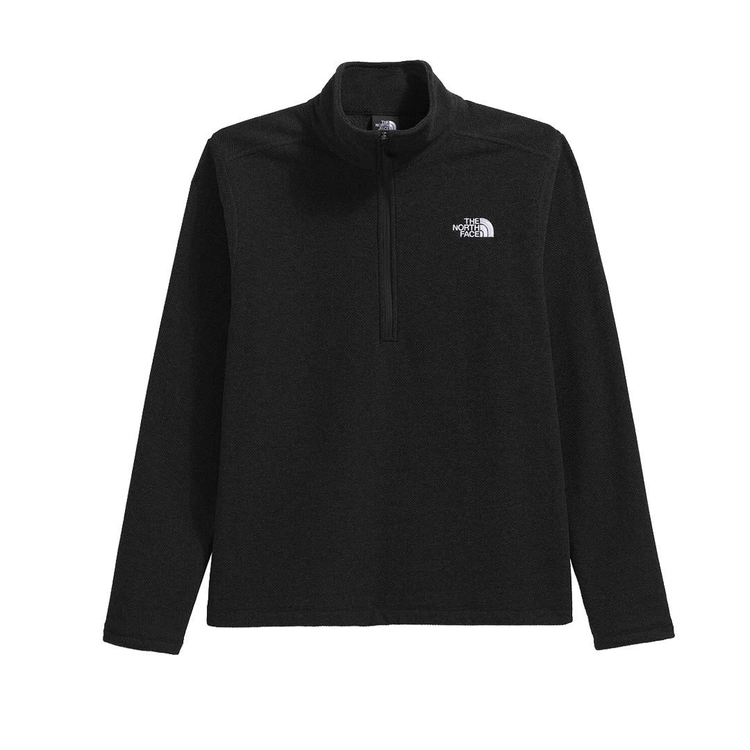 Sudadera Textured Cap Rock 1/4 para hombre color negro