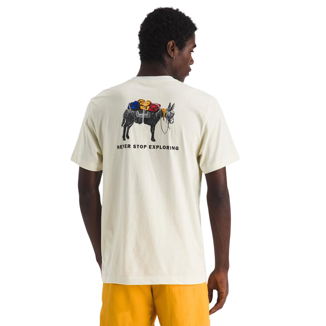 Camiseta Ss Vault Mule para hombre color blanco
