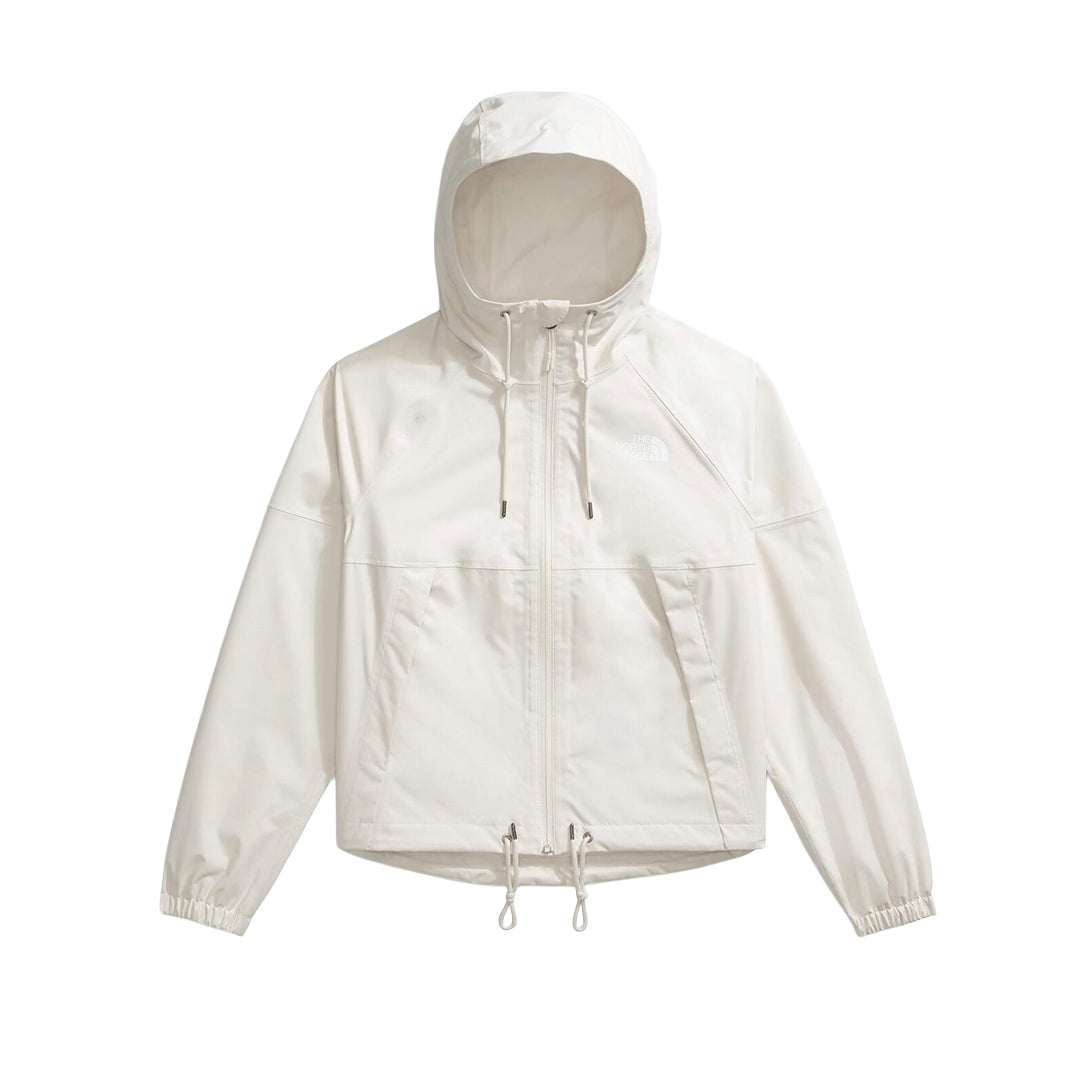 Chaqueta impermeable Antora Rain para mujer color blanco