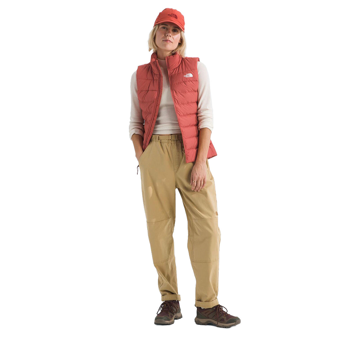 Chaleco Aconcagua 3 Vest para mujer color terracota