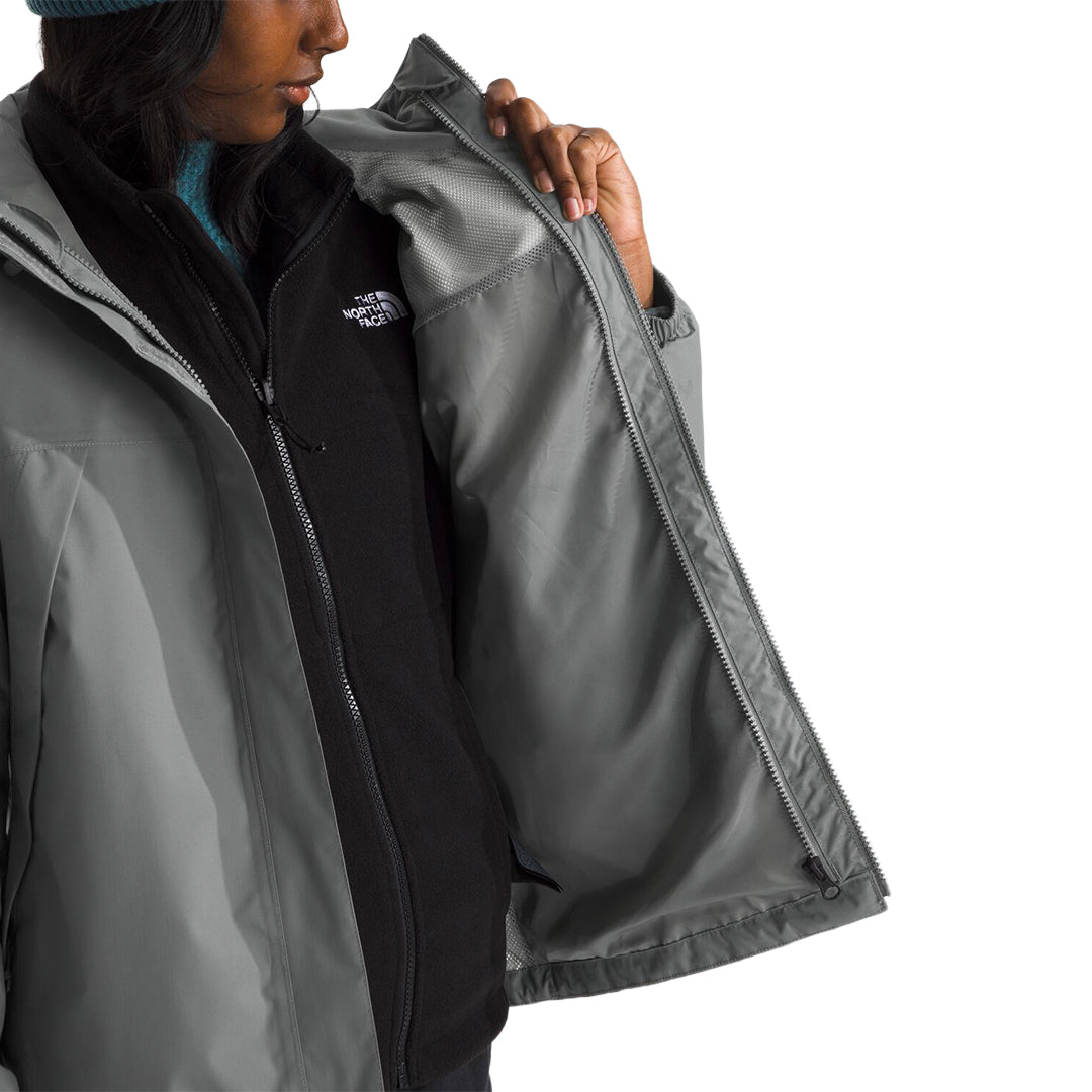 Chaqueta Antora Triclimate para mujer color gris