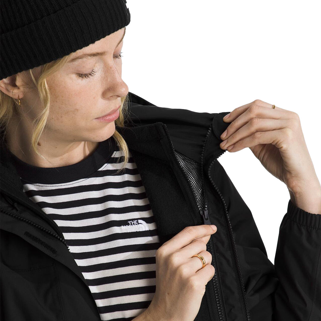 Chaqueta Antora Triclimate para mujer color negro