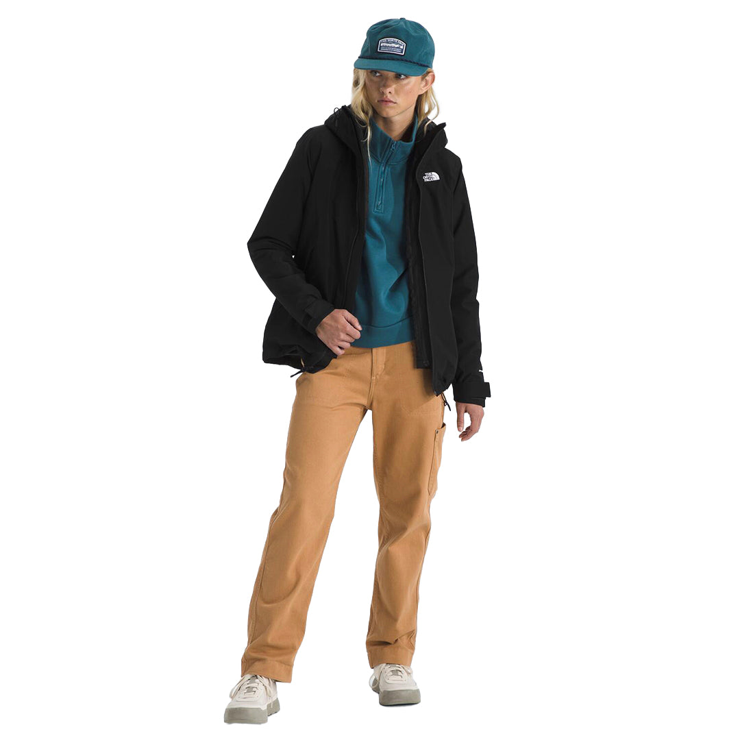 Chaqueta Carto Mono Triclimate Hooded para mujer color negro