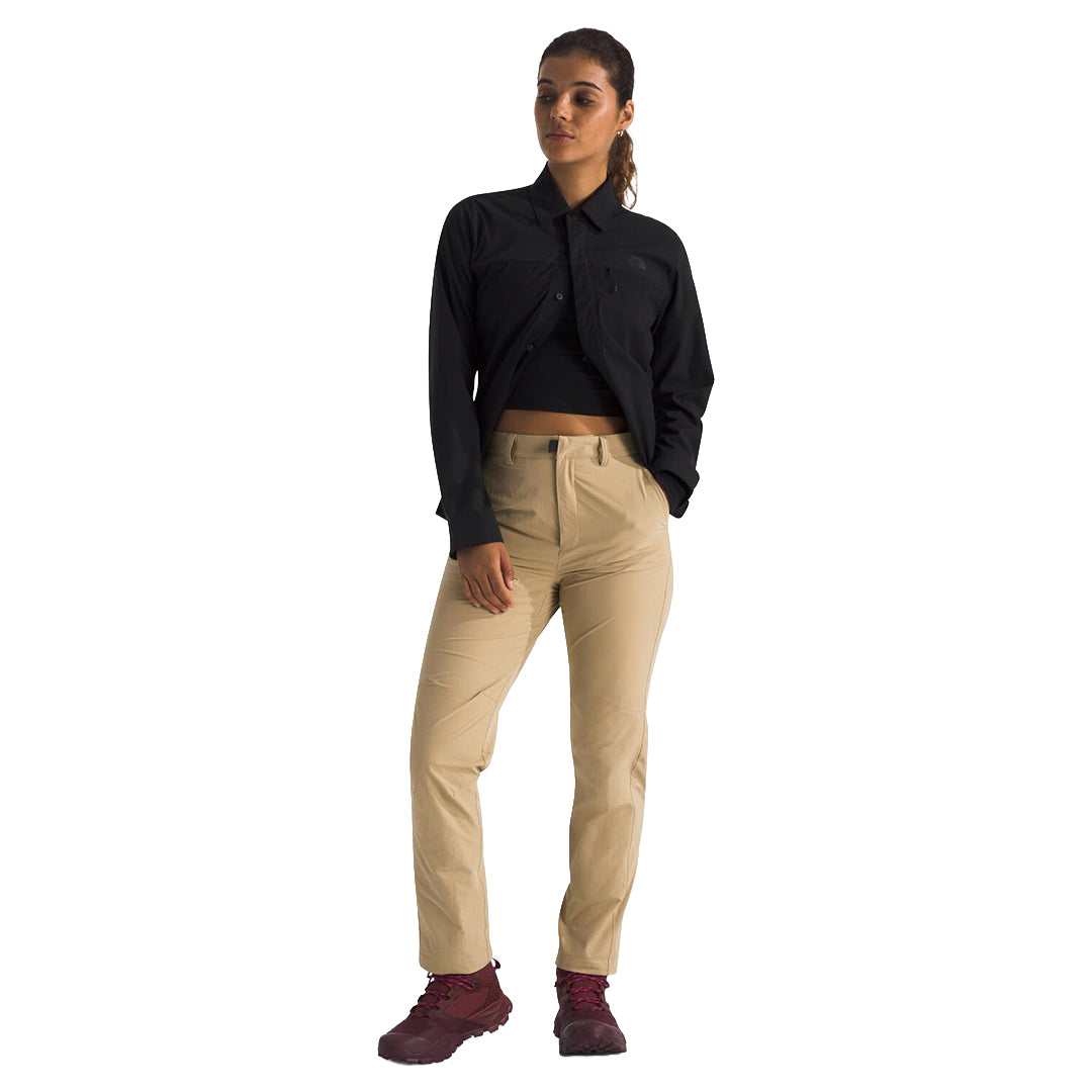 Pantalón Basin para mujer color khaki