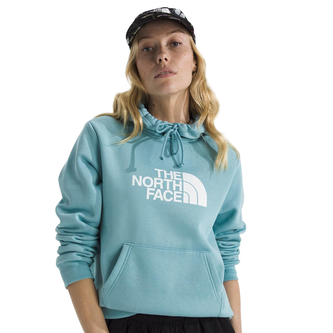 Sudadera Corehalfdome para mujer color celeste