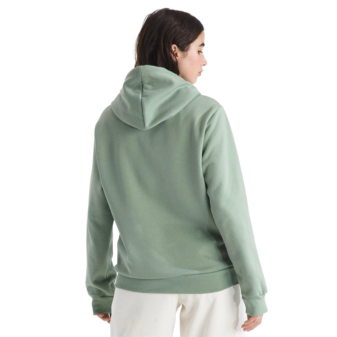 Sudadera Corehalfdome para mujer color verde
