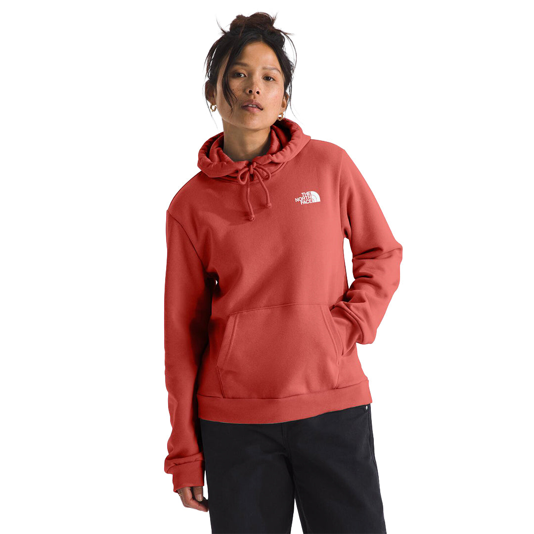 Sudadera Box Nse Fill Light para mujer color terracota