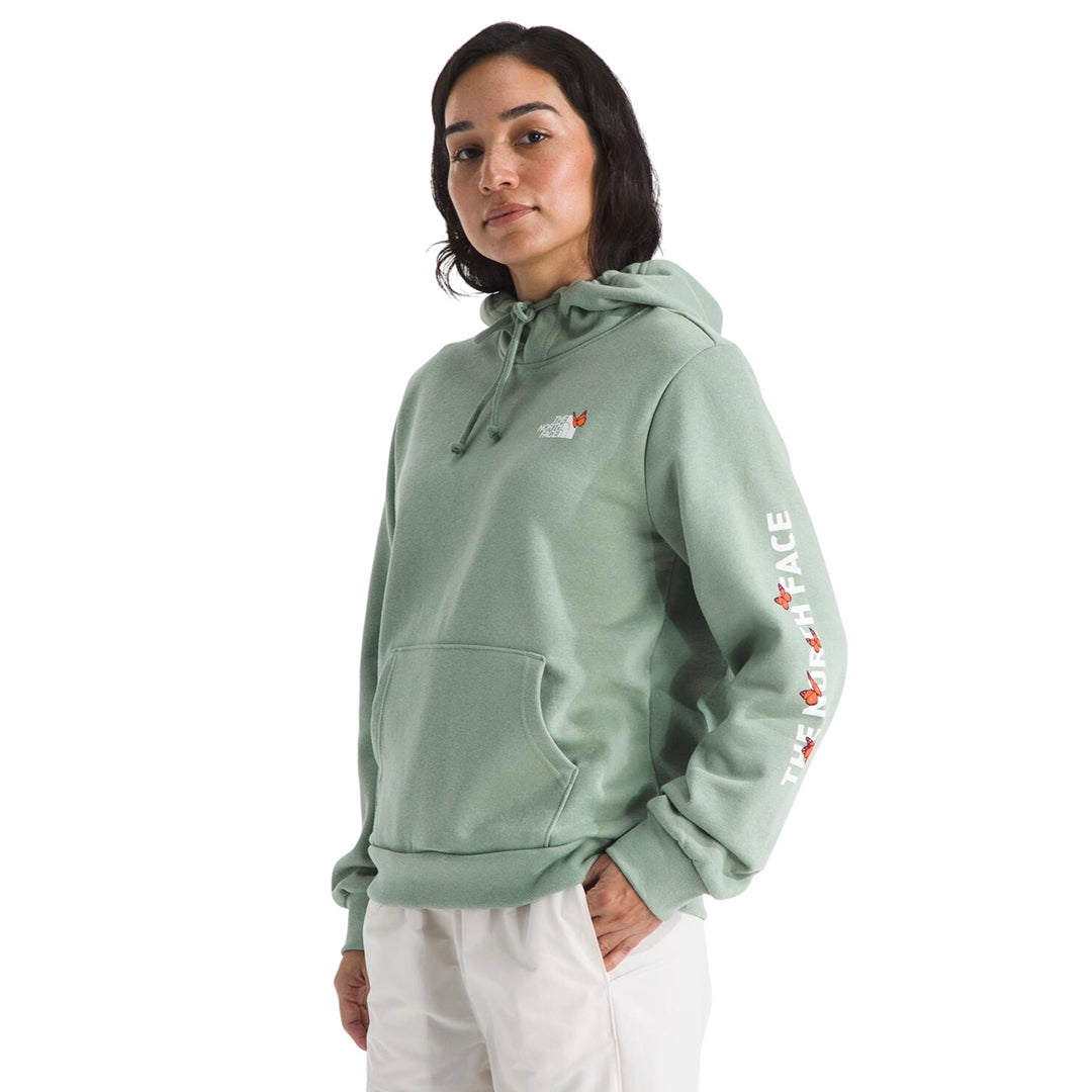 Sudadera Butterfly Hd para mujer color menta