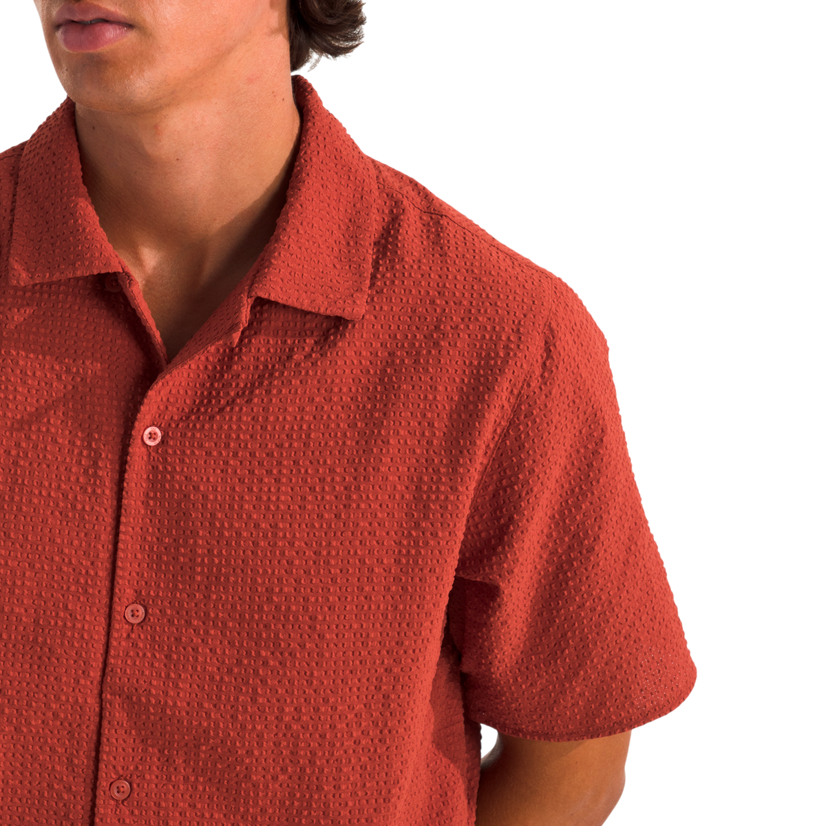 Camisa Pacific para hombre color rojo