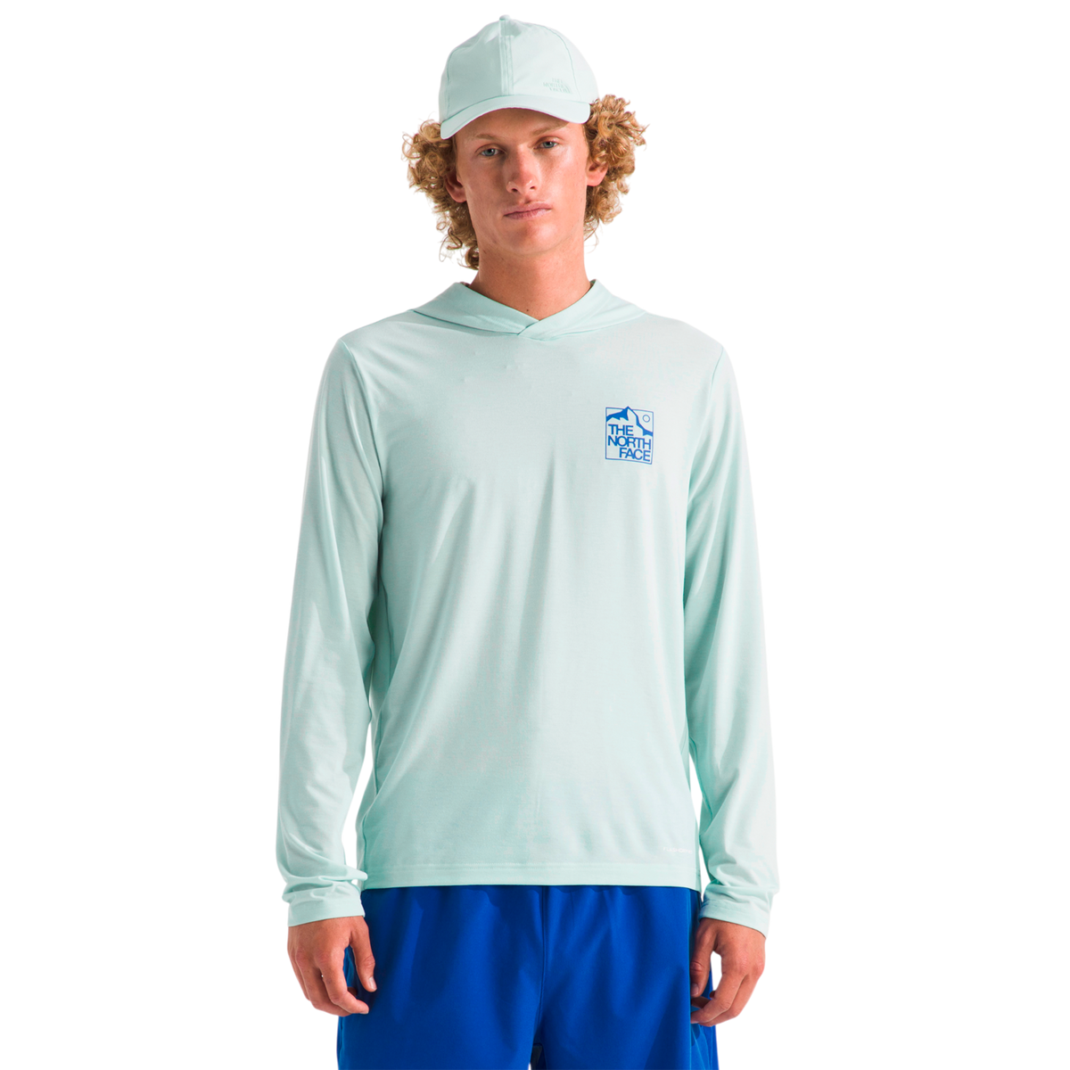 Sudadera Adventure para hombre color menta