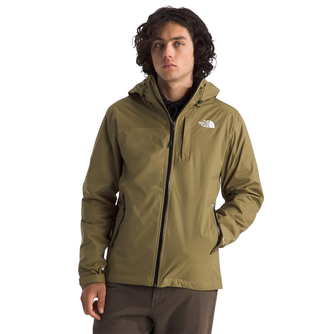 Chaqueta impermeable Alta Vist para hombre color olivo