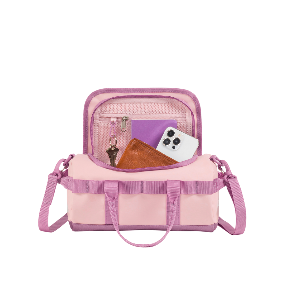 Base Camp Duffel unisex color rosado