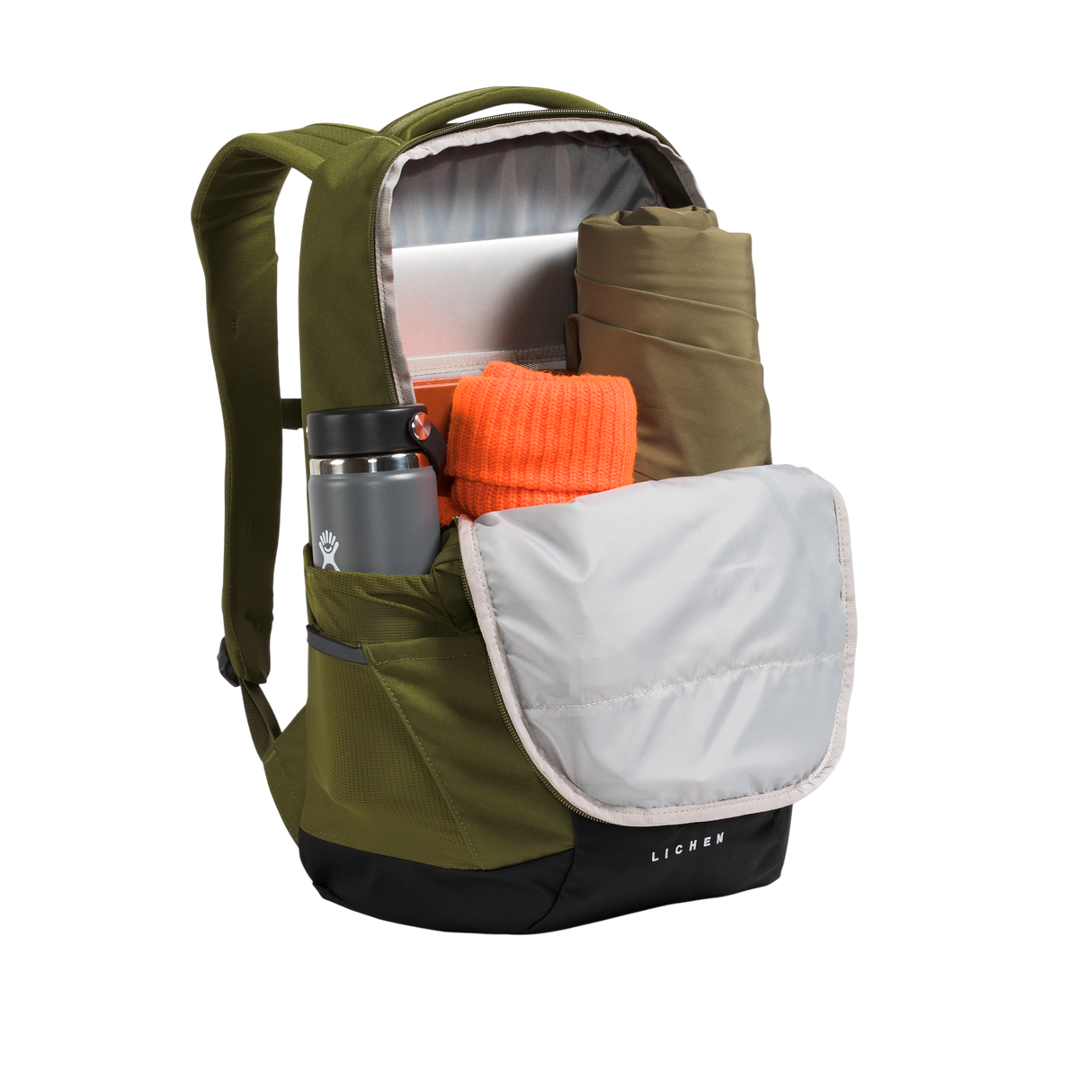 Mochila Lichen unisex color verde