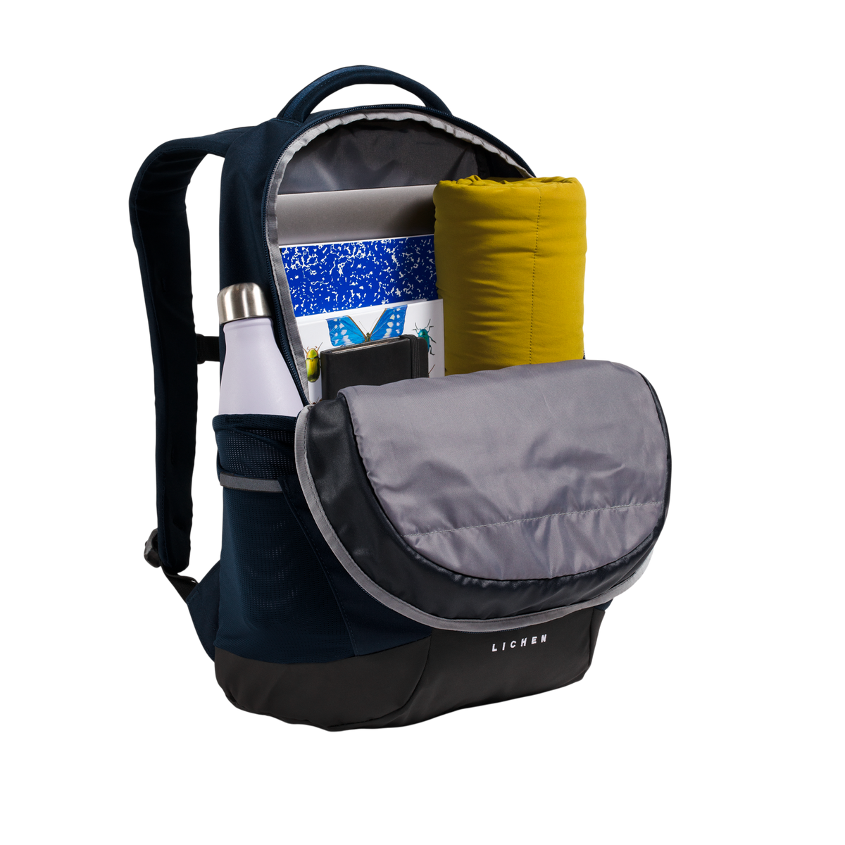 Mochila Lichen unisex color navy