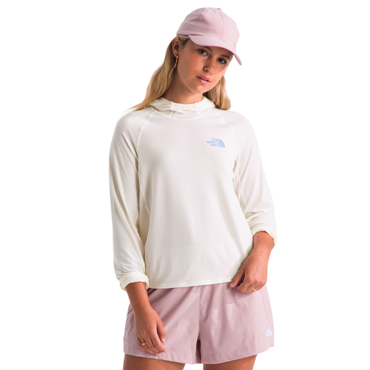 Sudadera Adventure para mujer color blanco