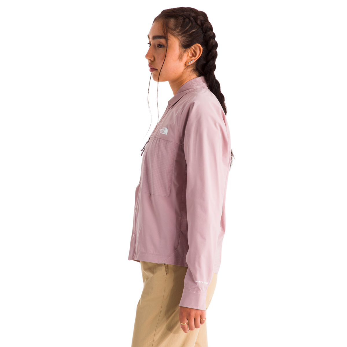 Camisa Trail para mujer color rosado