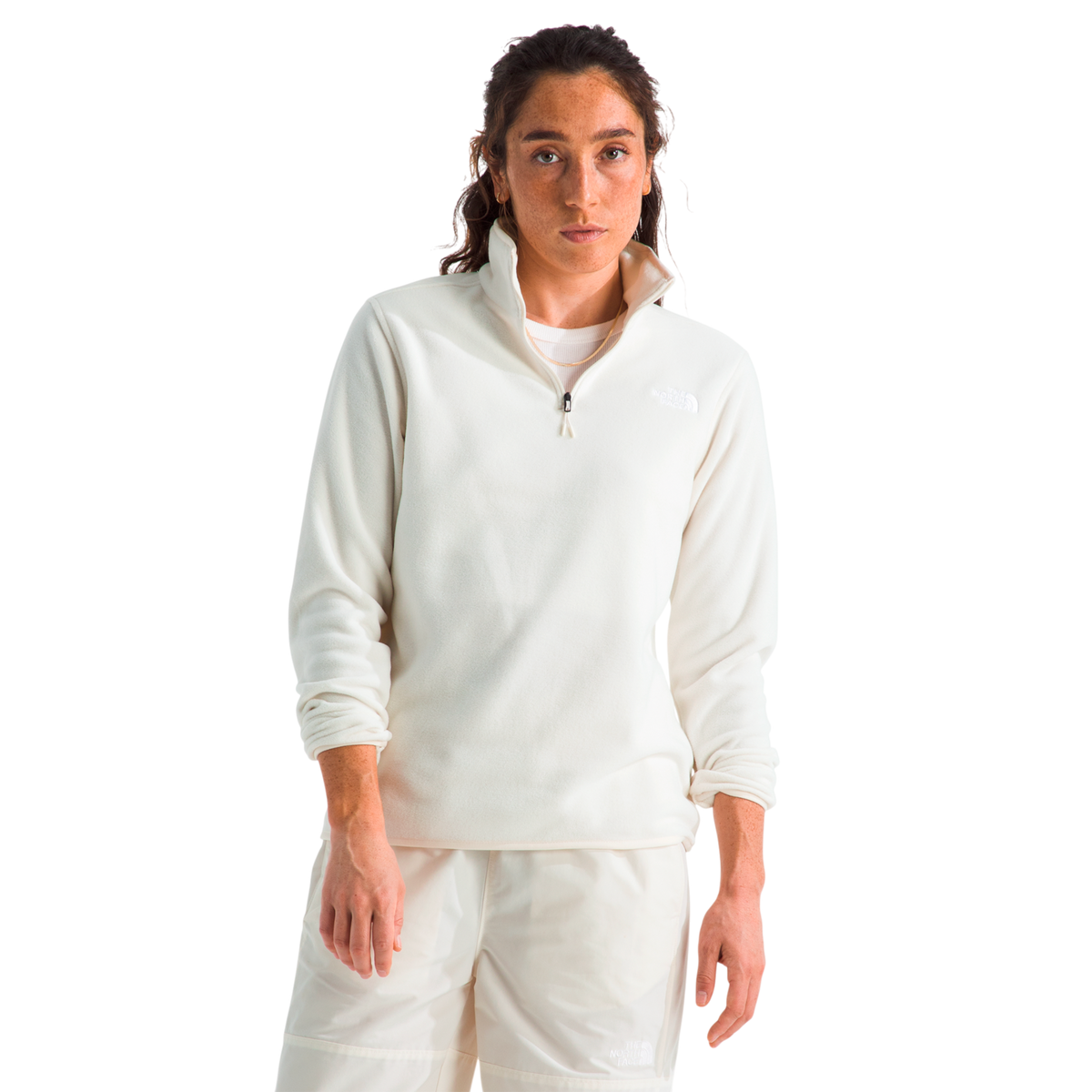 Chaqueta fleece Glacier para mujer color blanco
