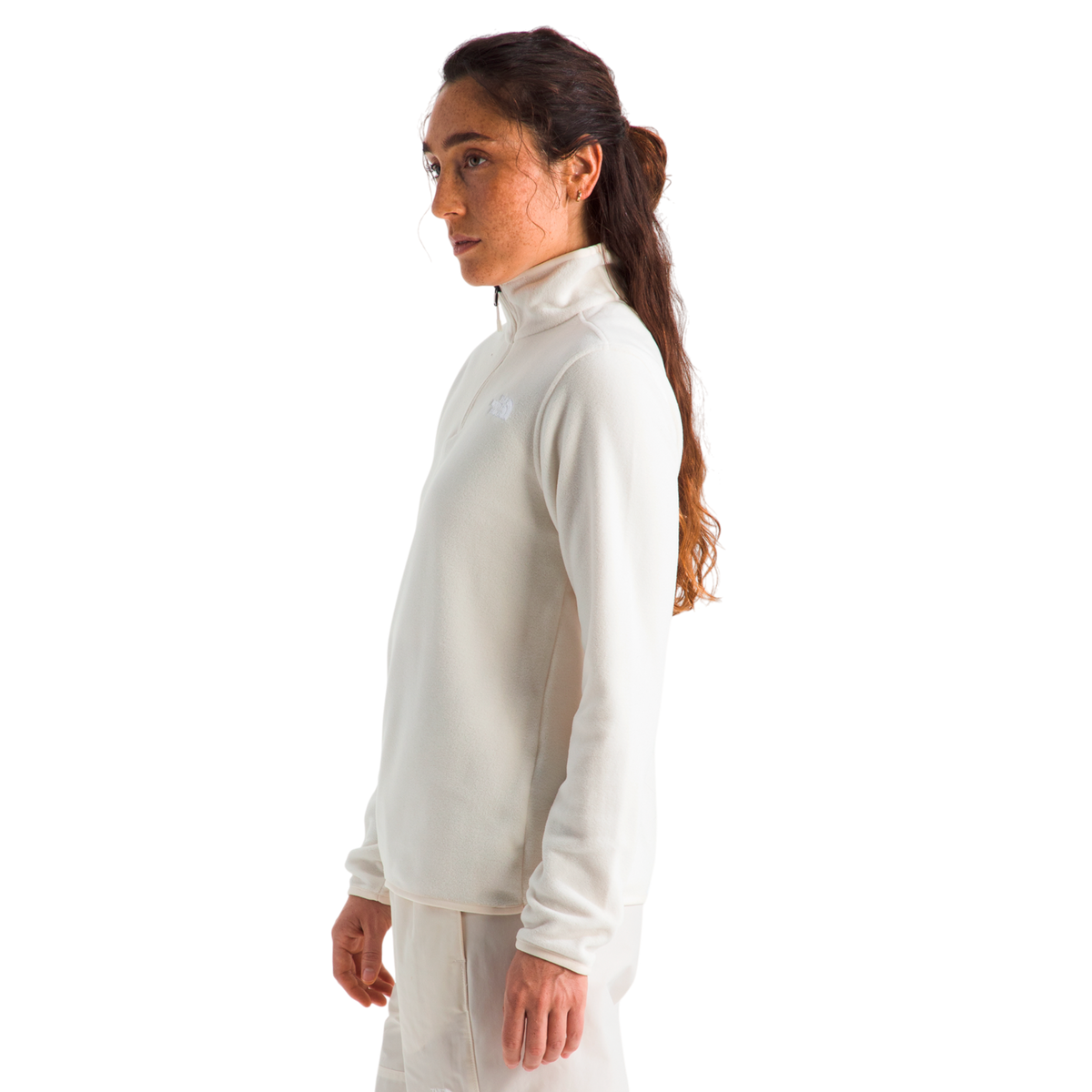Chaqueta fleece Glacier para mujer color blanco