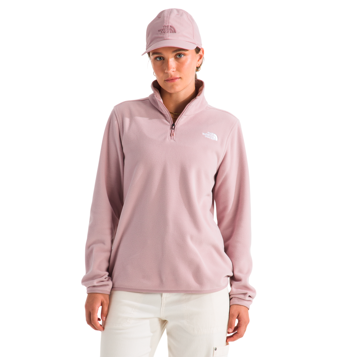 Chaqueta fleece Glacier para mujer color rosado