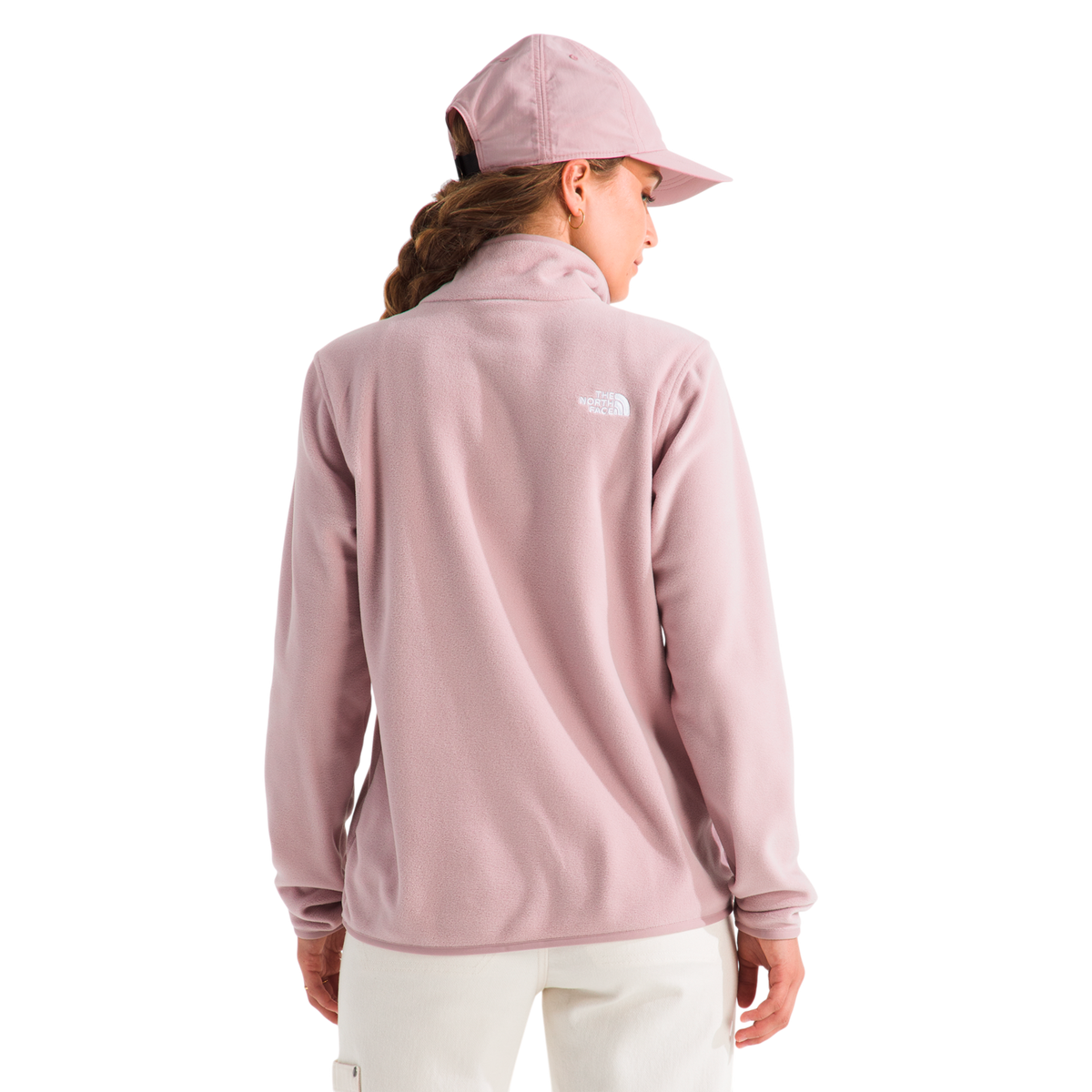 Chaqueta fleece Glacier para mujer color rosado