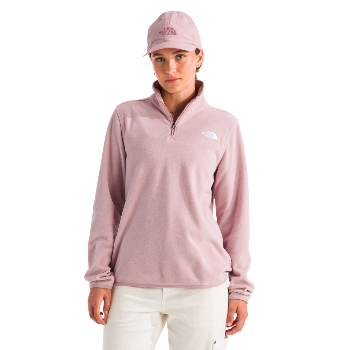 Chaqueta fleece Glacier para mujer color rosado