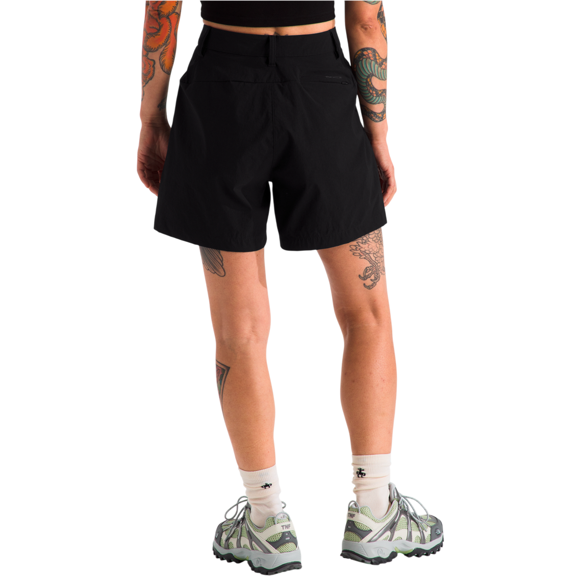 Short Basin para mujer color negro