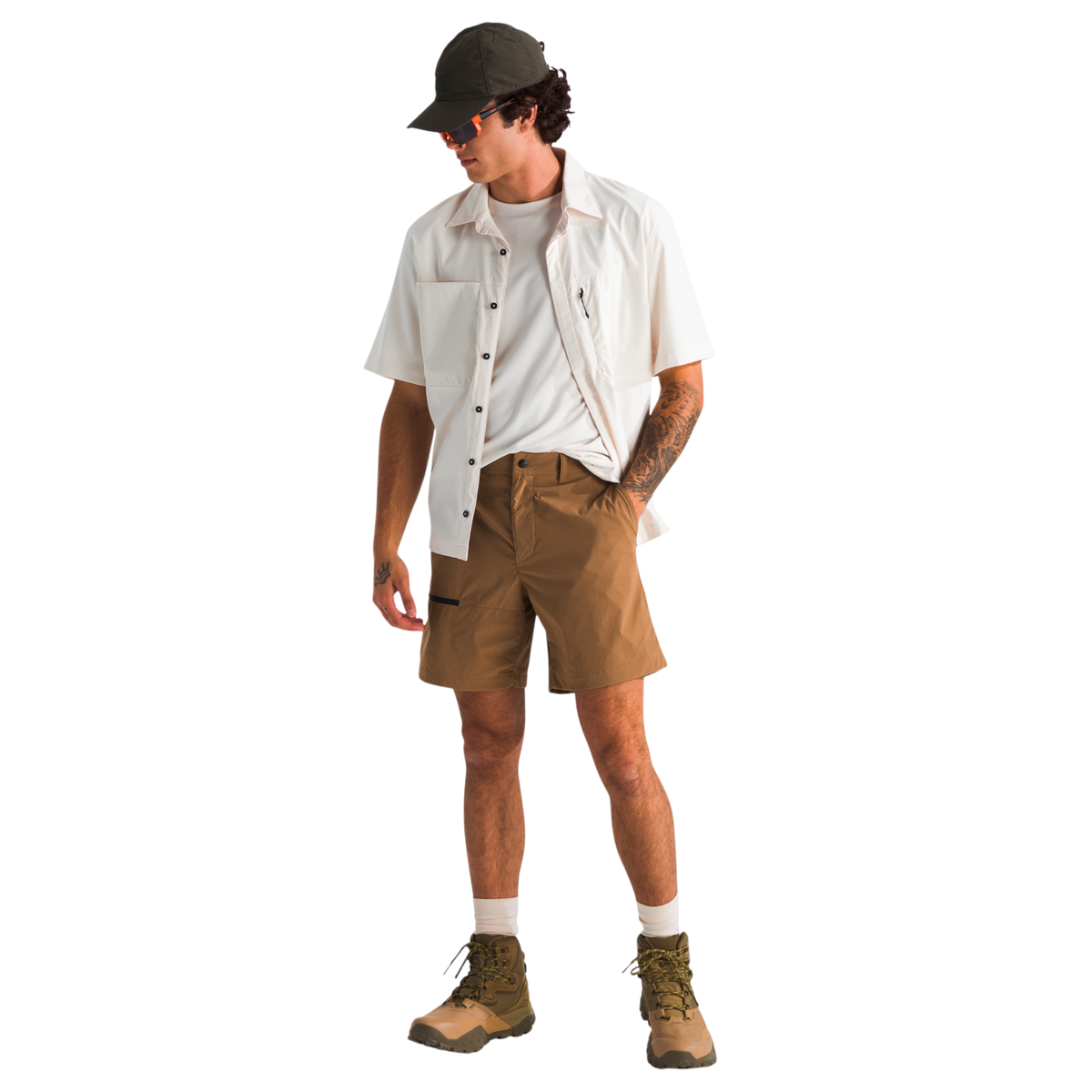 Short Basin para hombre color kaki