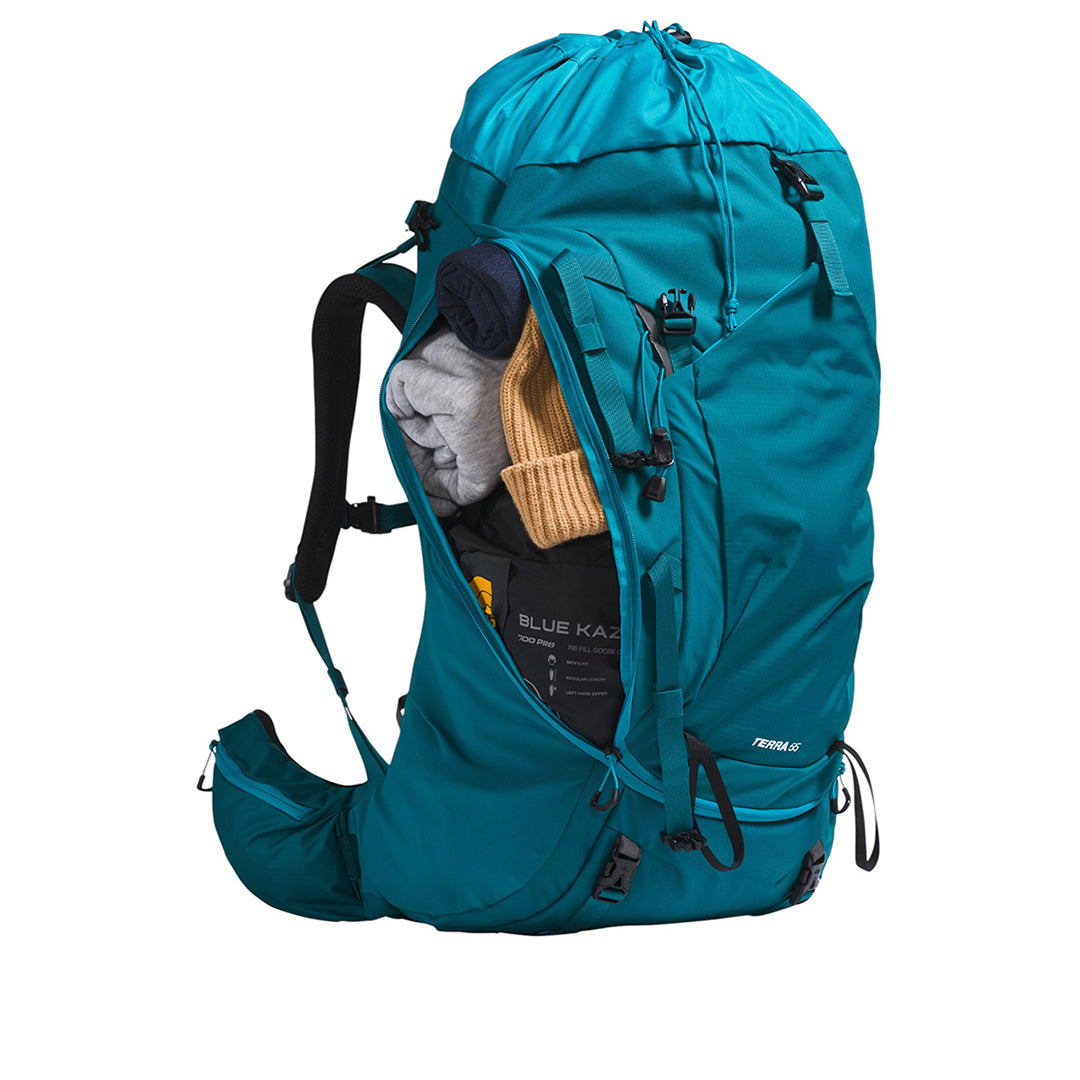 MOCHILA TERRA 55 UNISEX COLOR AQUA