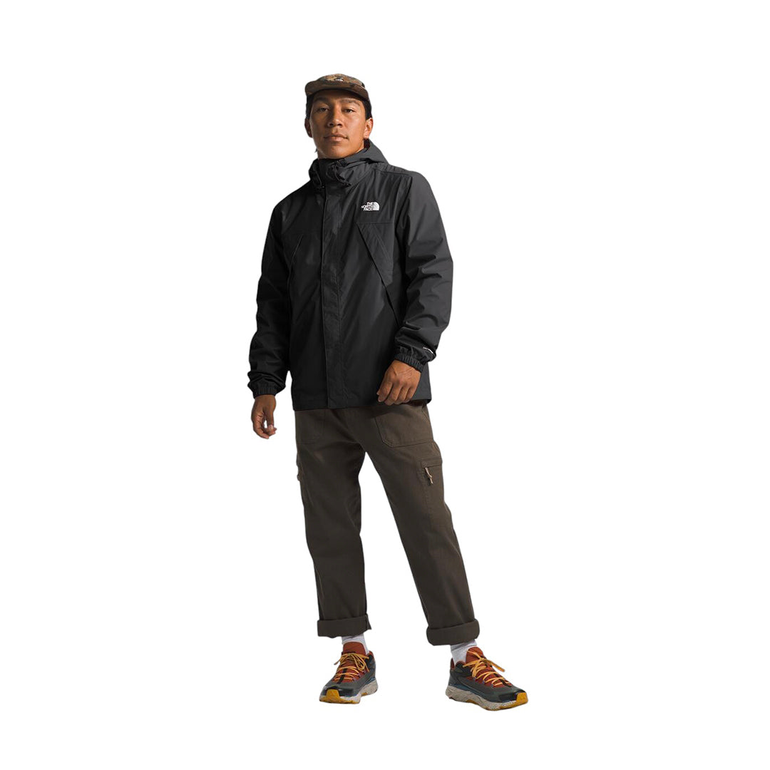 CHAQUETA IMPERMEABLE ANTORA PARA HOMBRE COLOR NEGRO